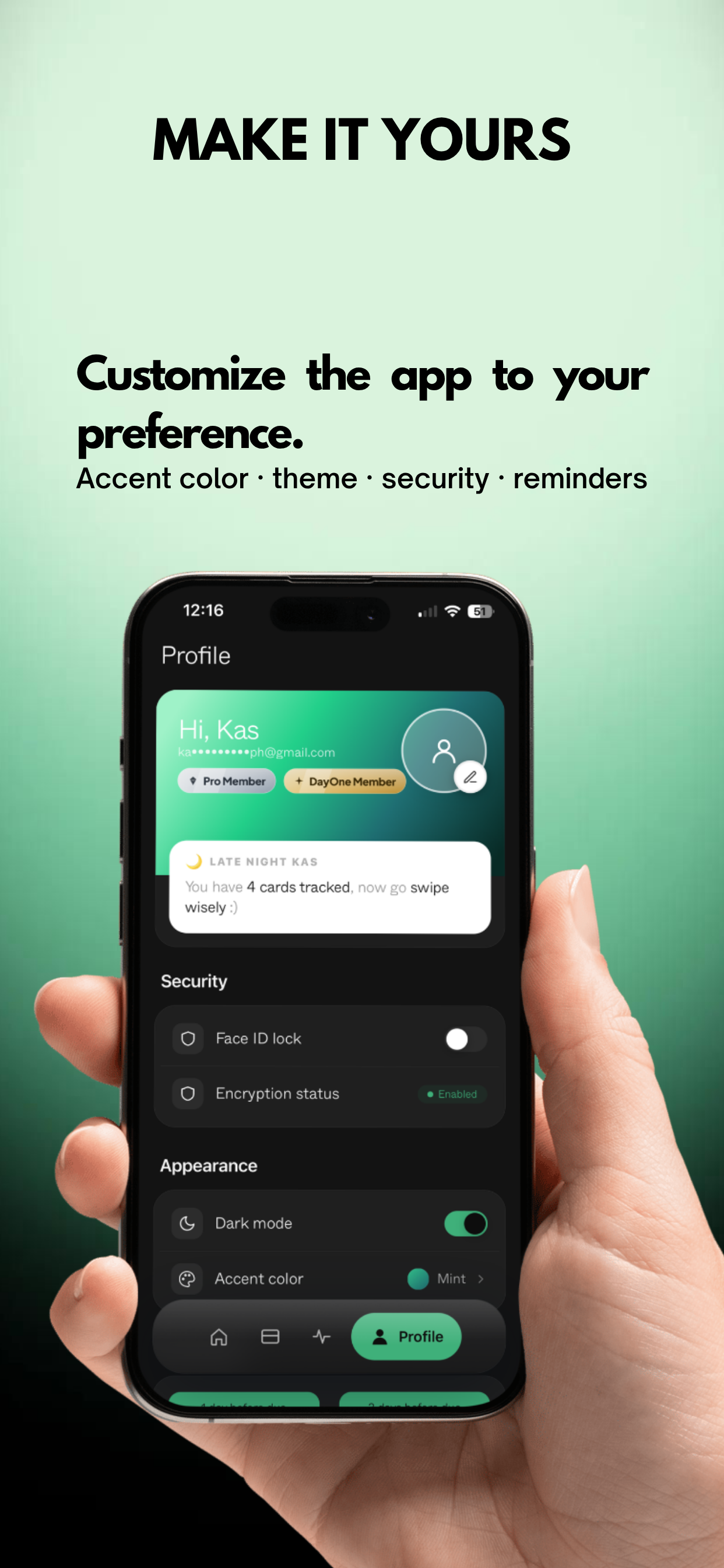 KasCash: Credit Card Tracker screenshot 8