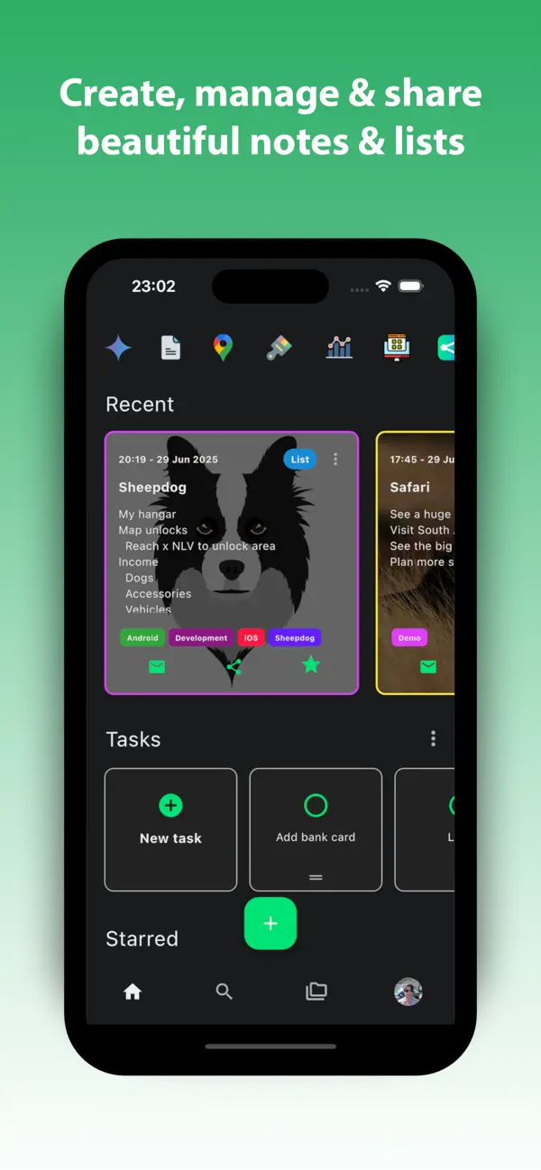 #1. Note-ify: Notes, Lists & Tasks (iOS) 由: Craig Spicer