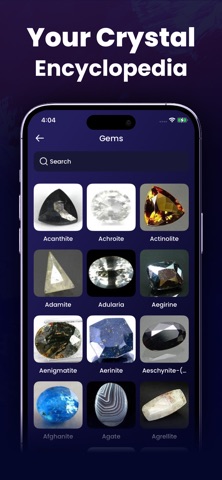 Crystal & Gem Identifier iPhone screenshot