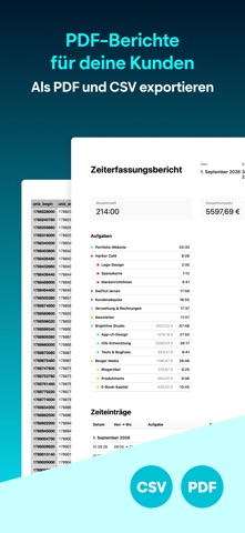 Timemator: Zeiterfassung — Screenshot 3