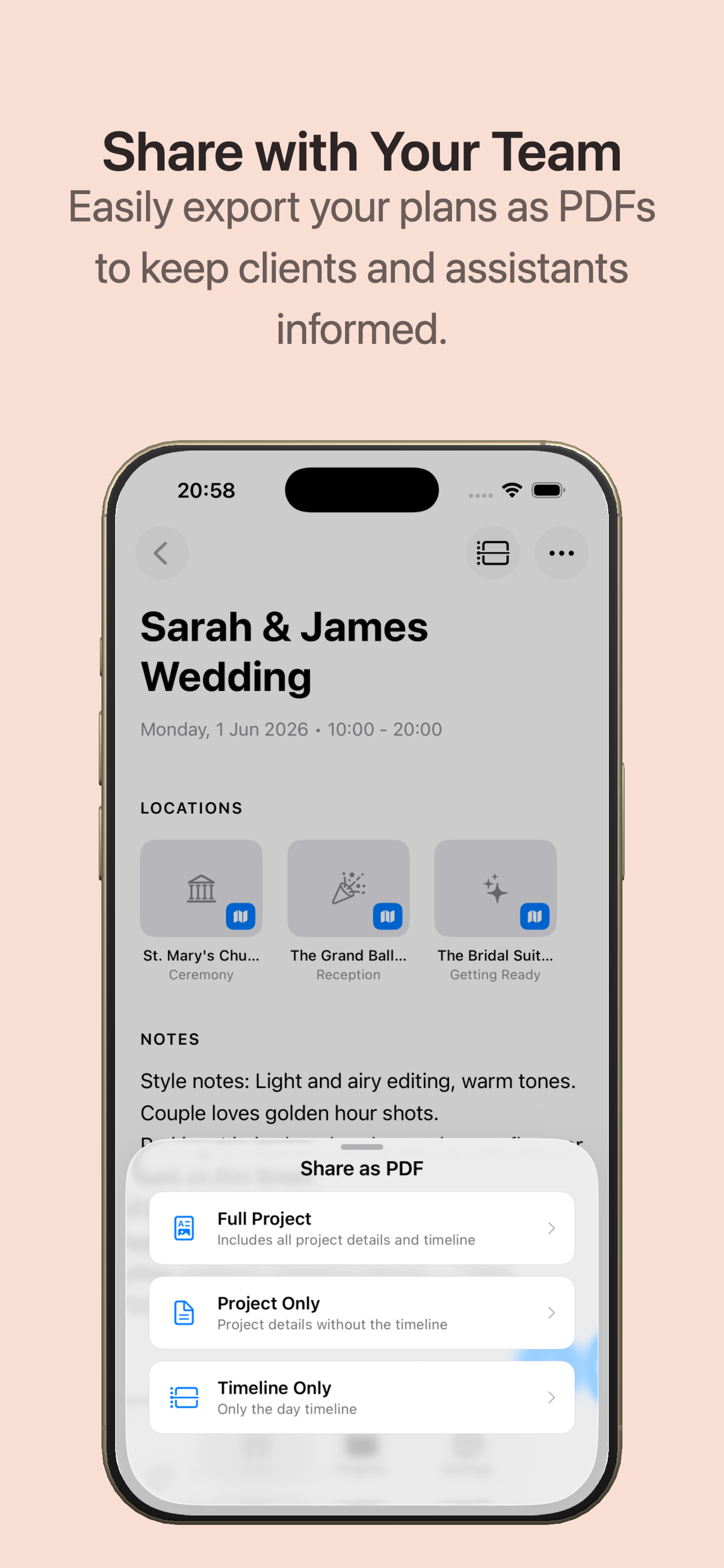 ShutterPrep: Photo Plan & Sync screenshot 6