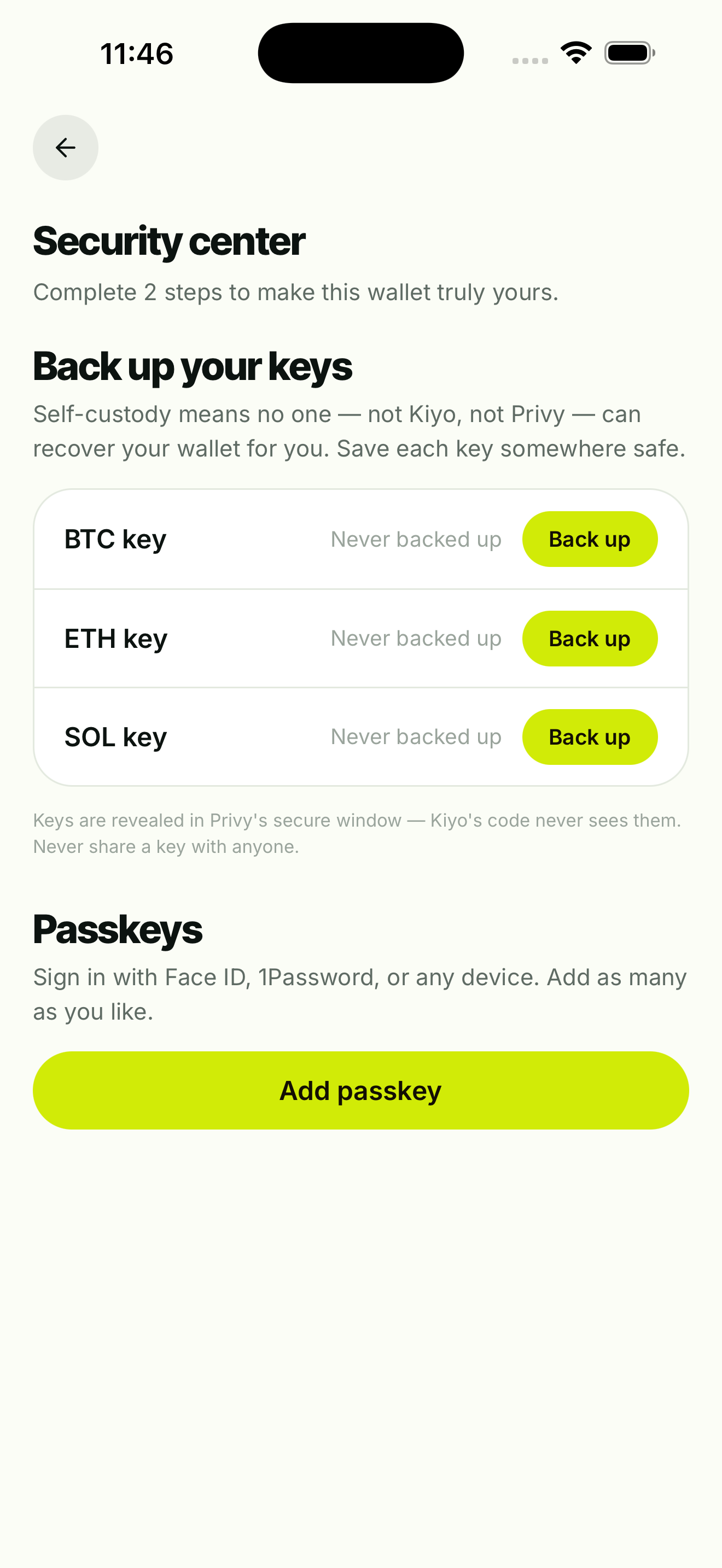 Kiyo - Crypto Wallet screenshot 5