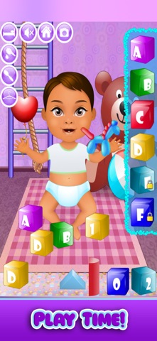 Baby Care Home - Games for Fun iPhone screenshot
