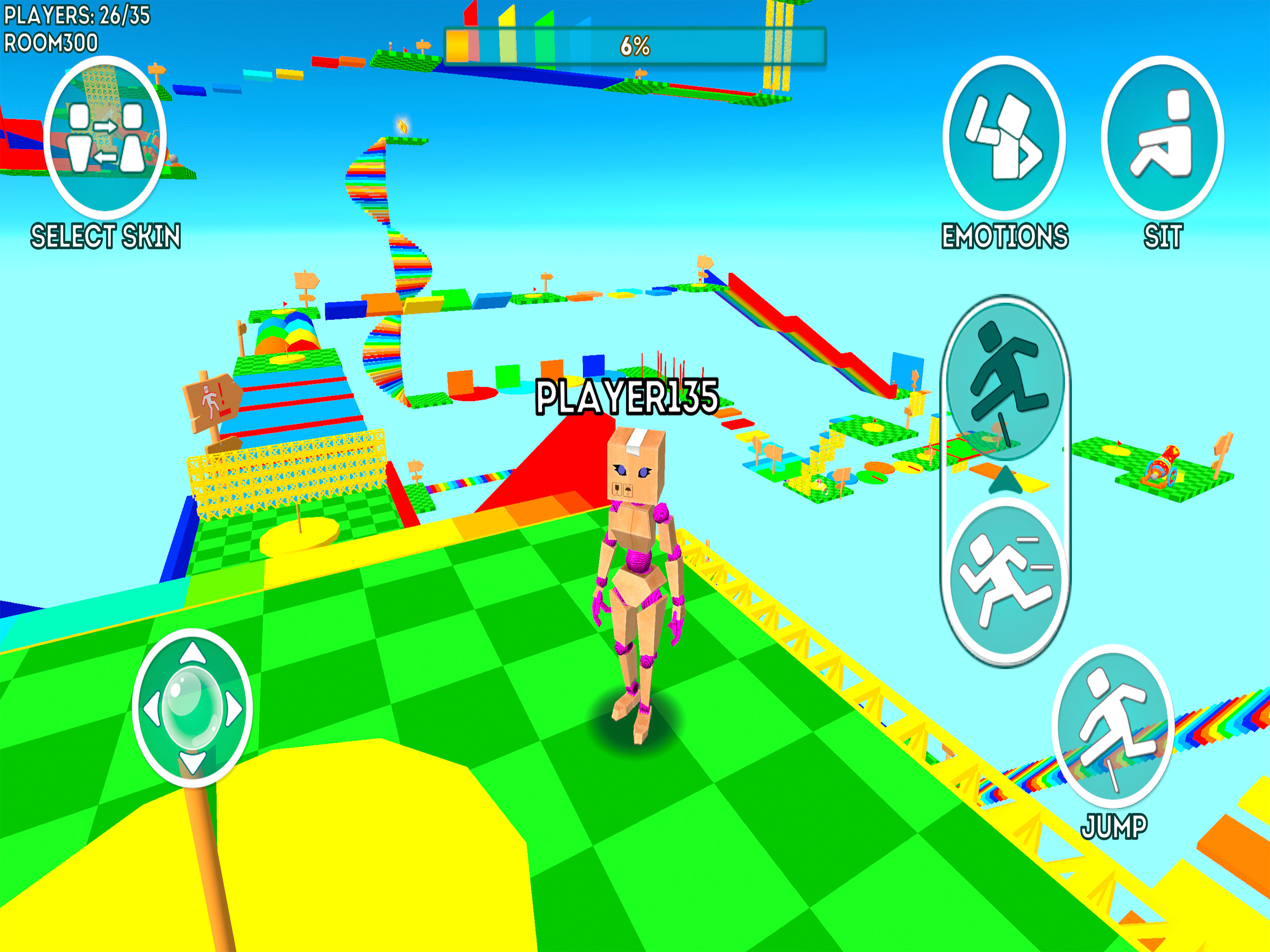 Obby Online Parkour World screenshot 13