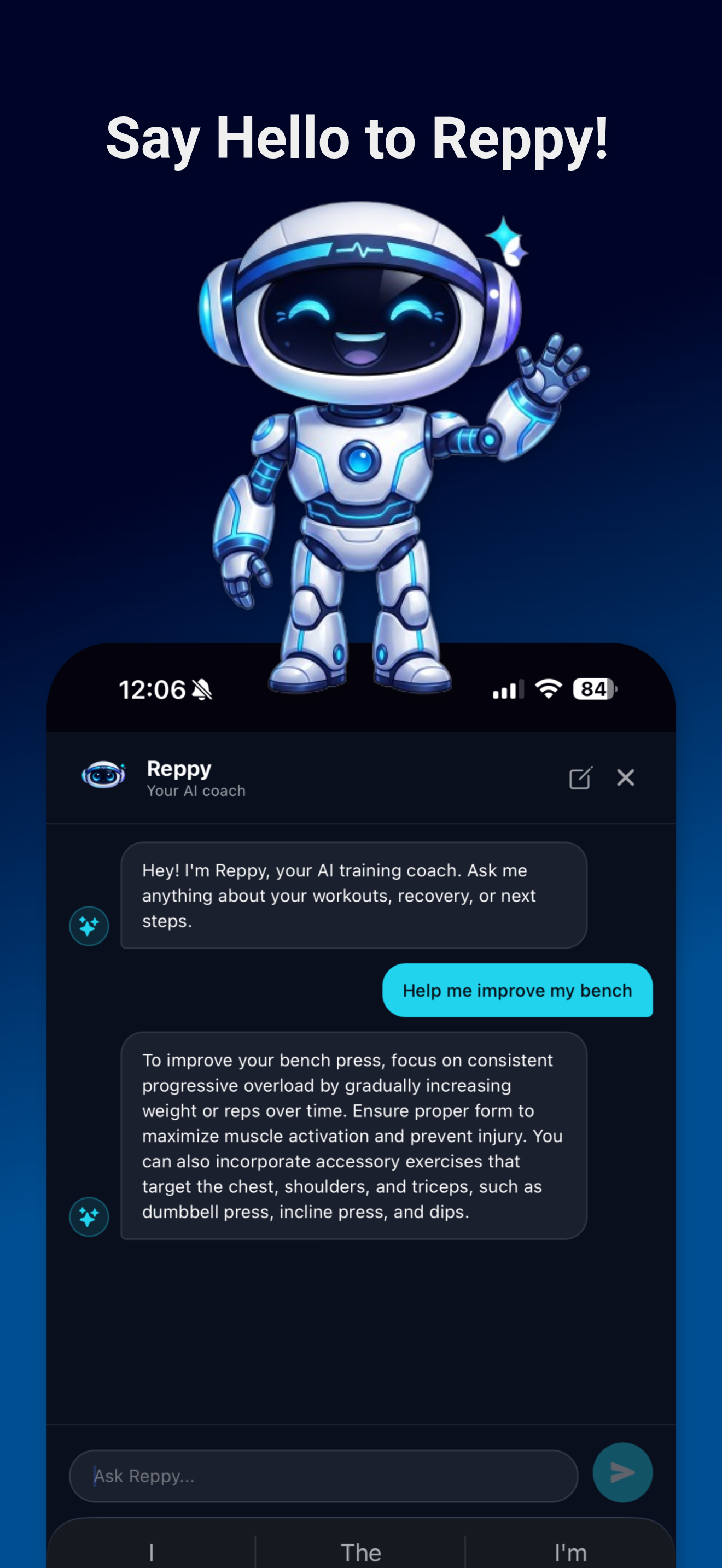 RepsDown Workout Log & Trainer screenshot 5