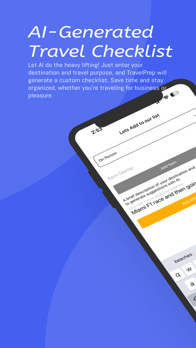 TravelPrep Screenshot