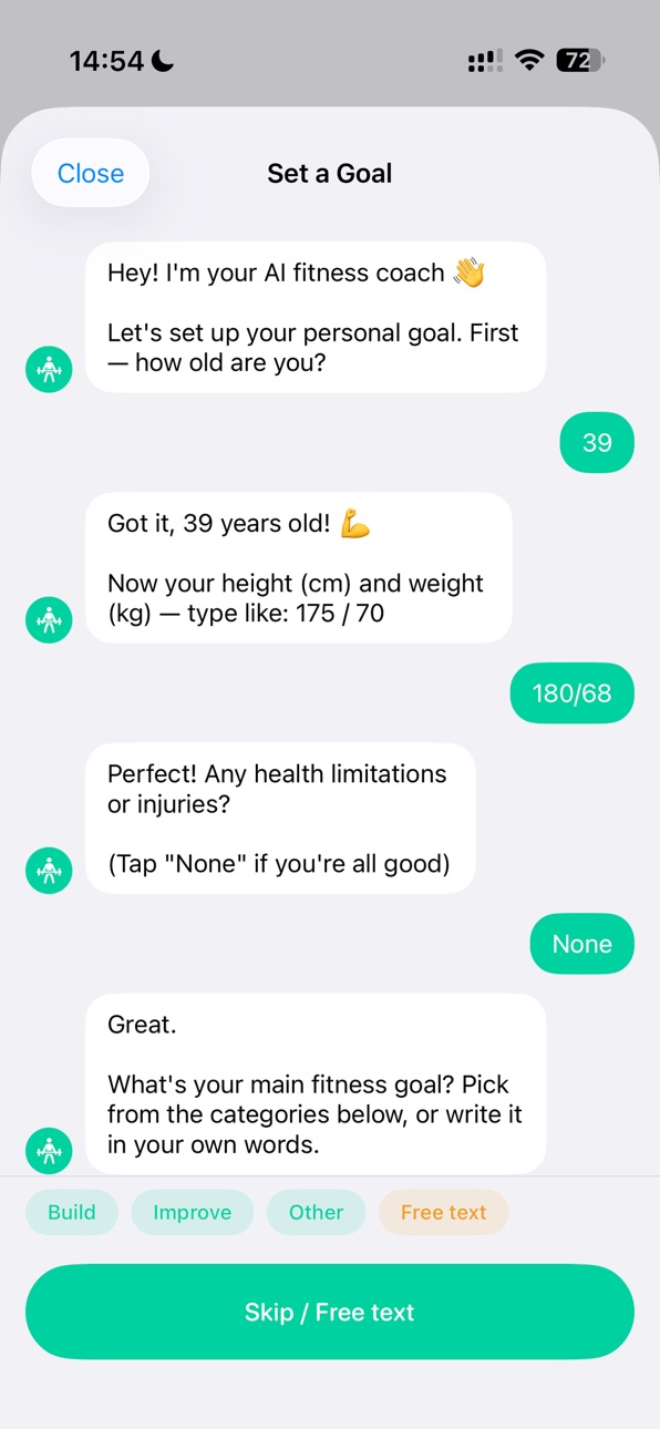iPhone screenshot