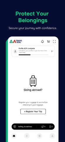 TravoSeal screenshot