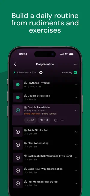 EarDrum: Drum Practice Studio screenshot 3