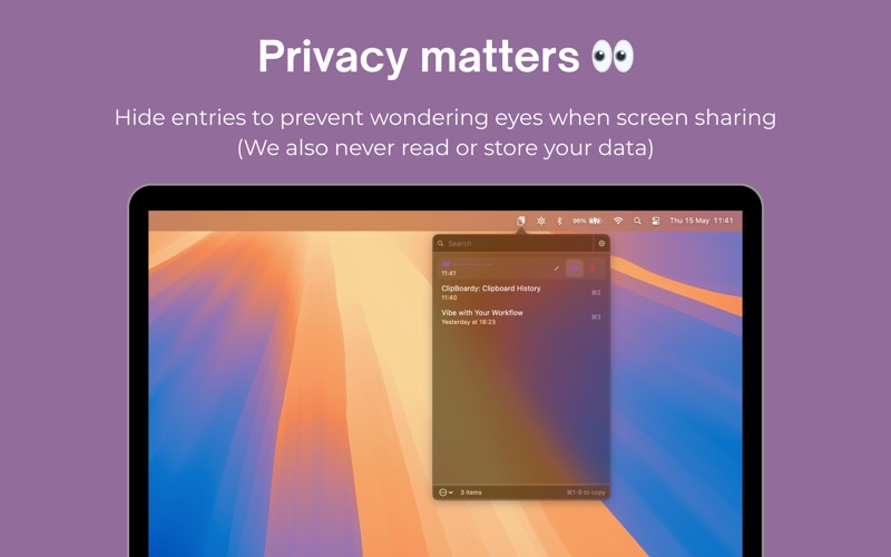 App screenshot