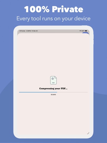 PDF it All Document Converter iPad screenshot