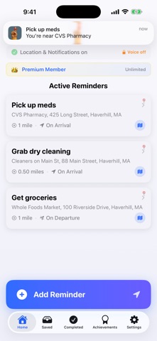 Aviso - Location Reminders Screenshot 7 of 10