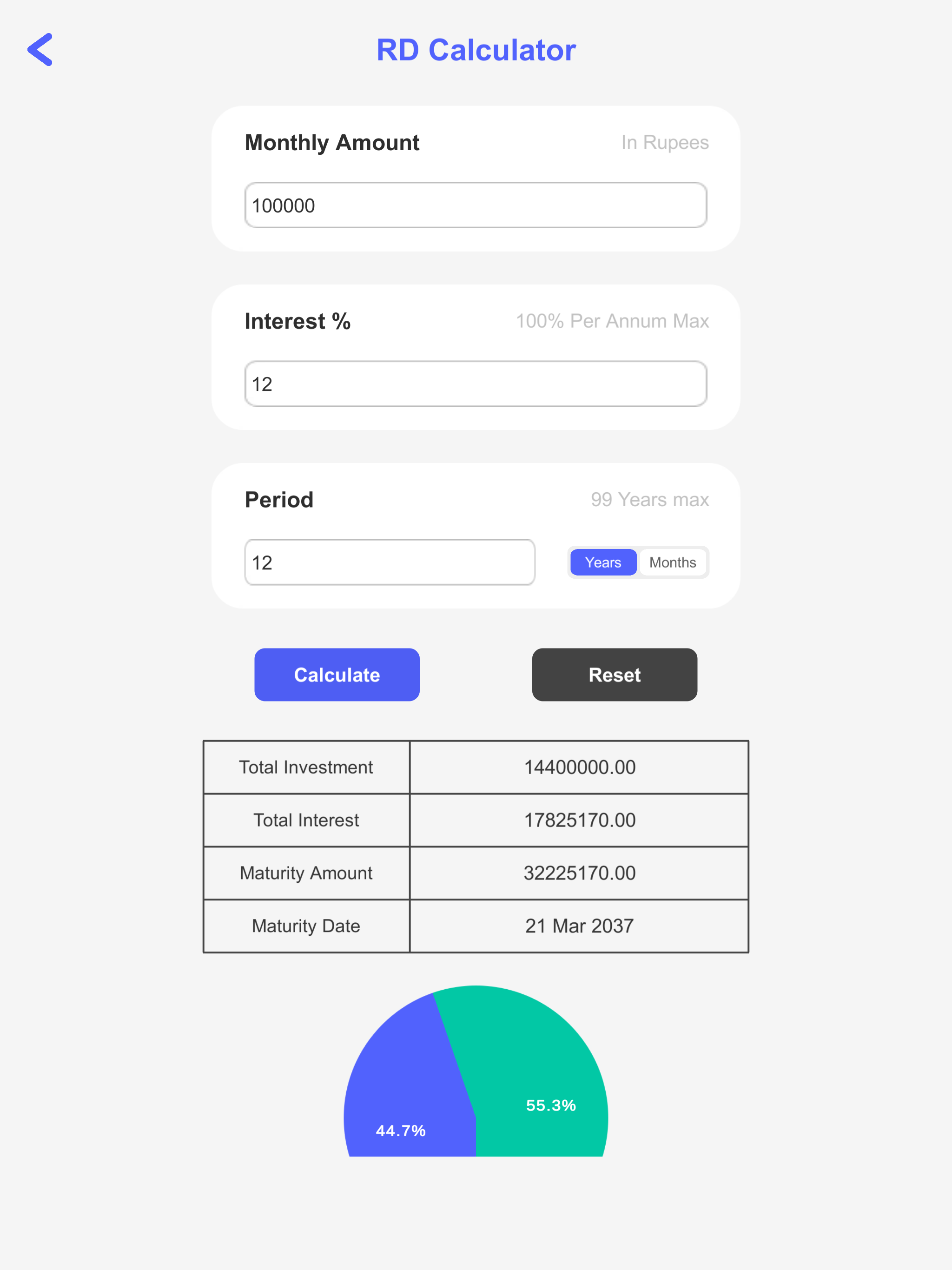 EMI Calculator EMI Planners screenshot 12