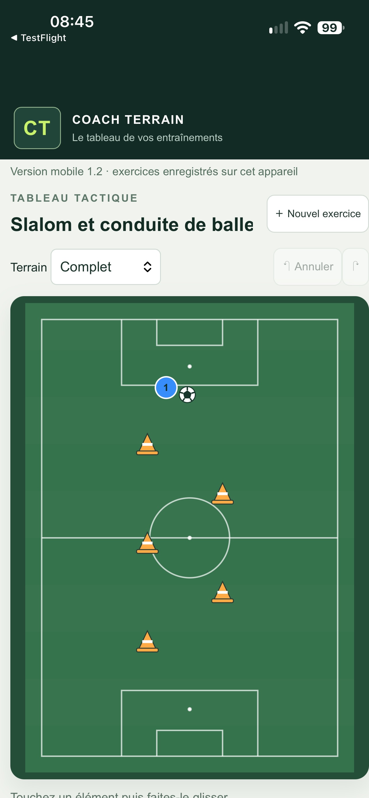 Screenshot 1 of Coach Terrain
