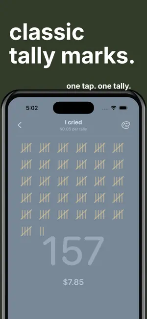 Tally: Habit & Cost Counter screenshot 1