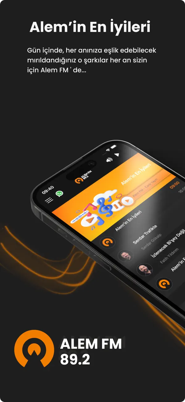 Screenshot #1 pour Alem Fm: Radyo & Podcast