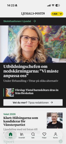 Ljusdals-Posten Screenshot 1 of 3