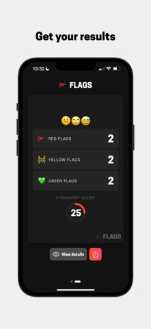 Flags - AI Relationship Advice Screenshot 1 of 3