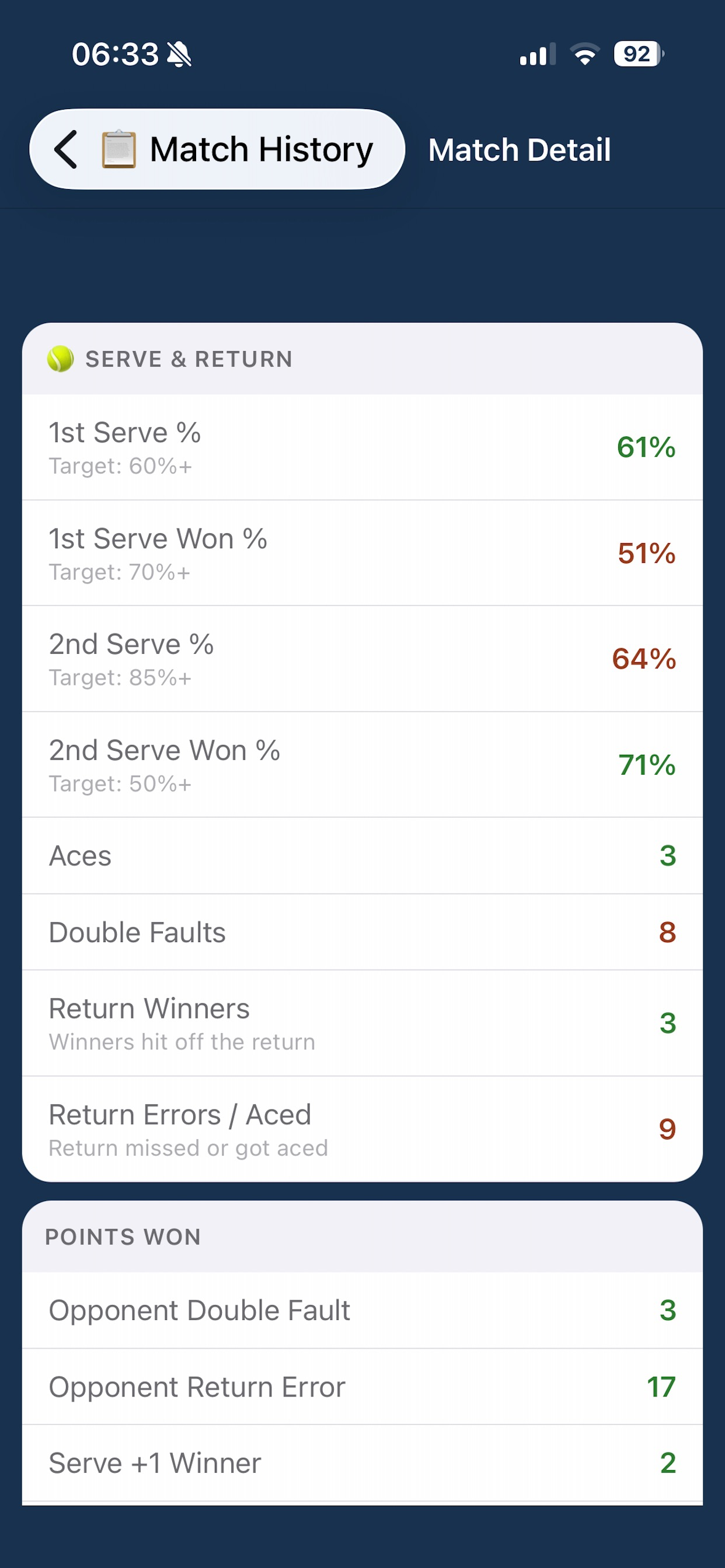 CourtSide Stats | Tennis ™ screenshot 10