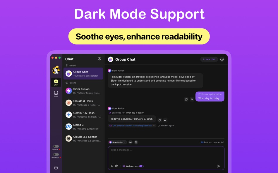 #7. Sider: Ask AI Chat Bot (macOS) 由: Vidline Inc.