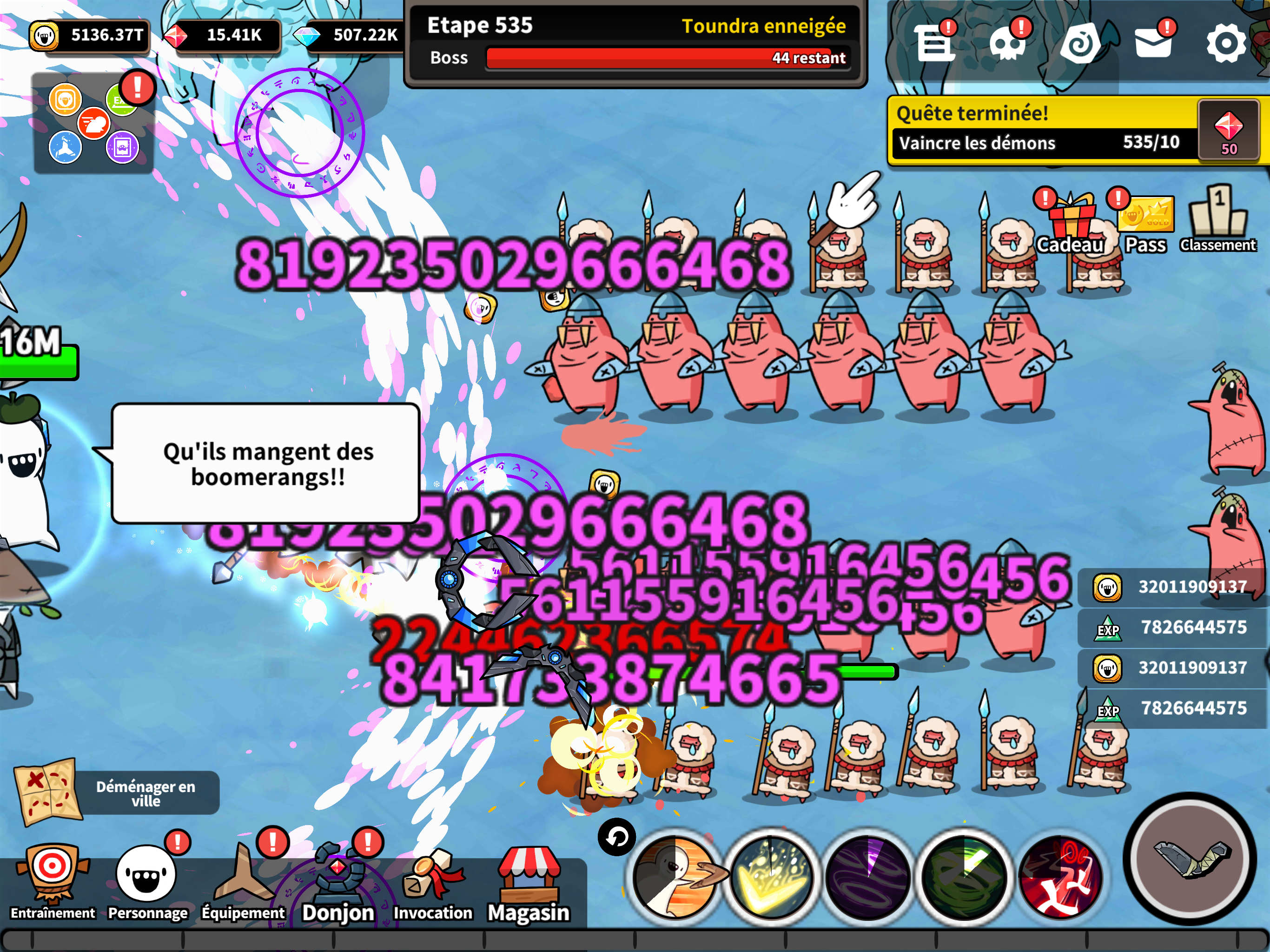 Boomerang RPG 1er anniversaire