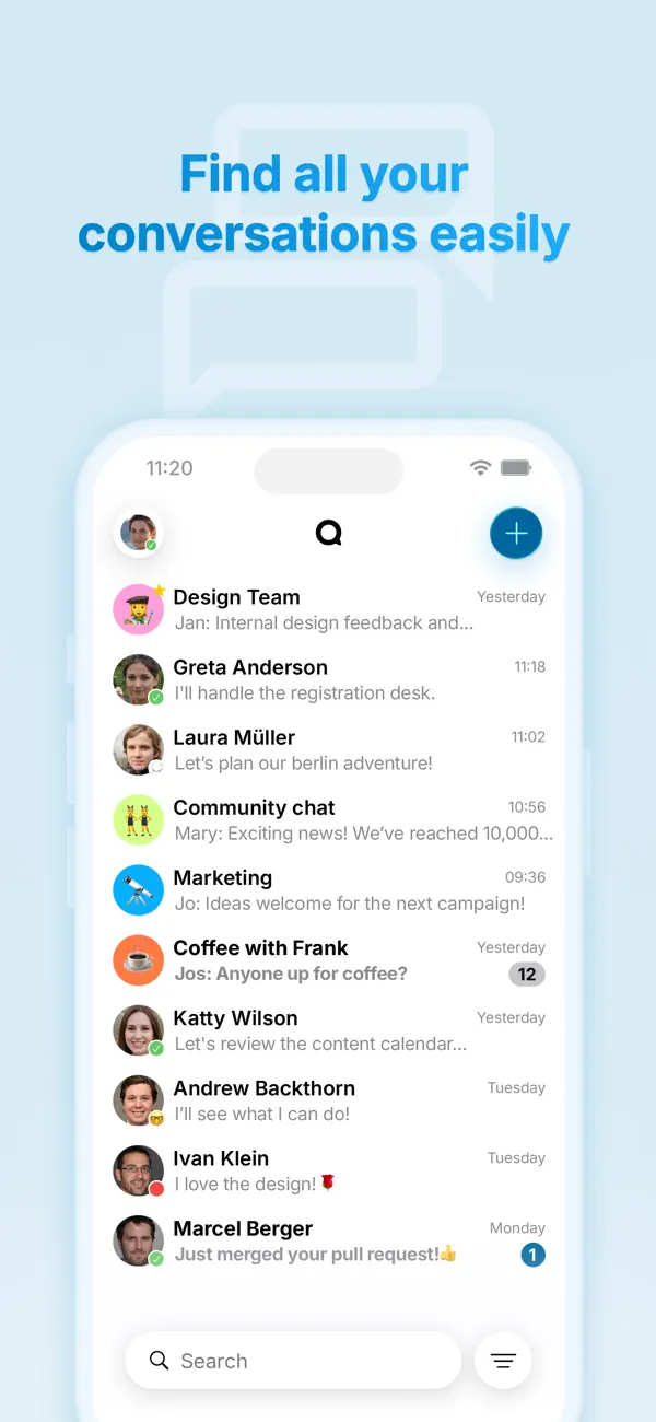 Screenshot #2 pour Nextcloud Talk