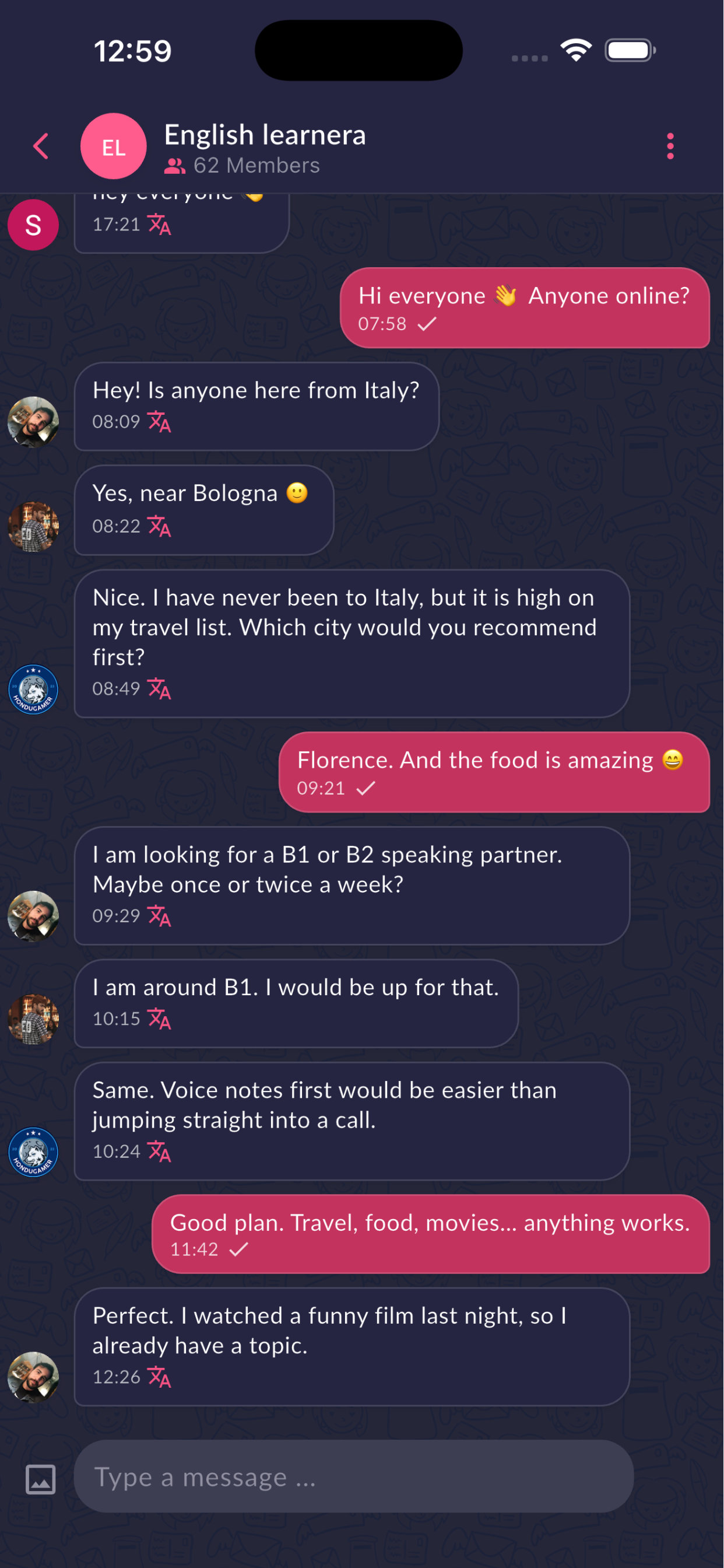 Lingua Talk screenshot 5