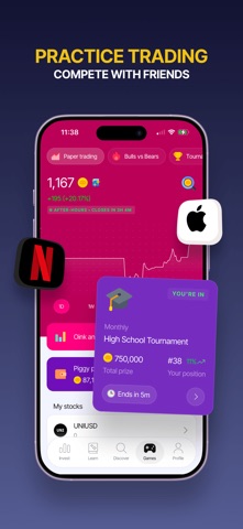 Bloom: Investing for Teens App Store screenshot 7