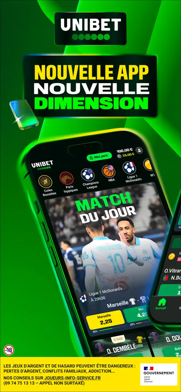 Screenshot #1 pour Unibet Paris Sportifs et Poker