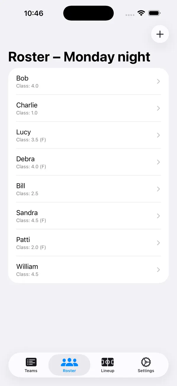Screenshot #3 pour WBB Points Check