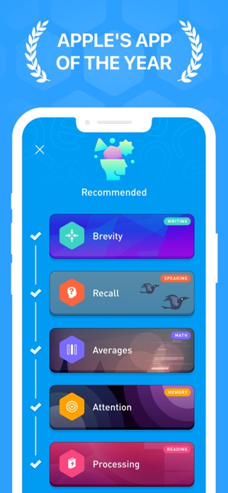 Elevate - Brain Training Games Screenshot 2 of 8