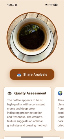 AI Daily Coffee Insights screenshot
