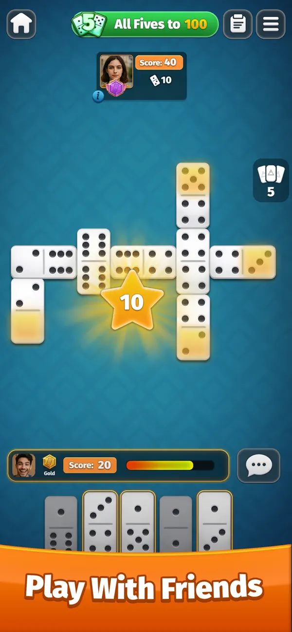 Screenshot #2 pour Domino online - play dominoes!
