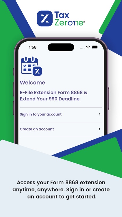 E-File IRS Extension Form 8868