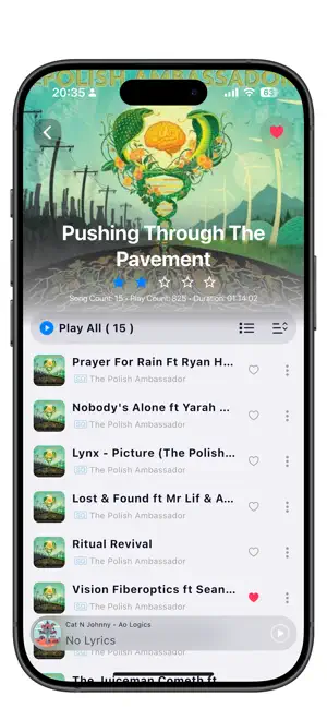 Amcfy Music - Navidrome Client screenshot 3