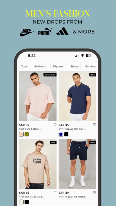 Styli-Online Fashion Shopping Screenshot