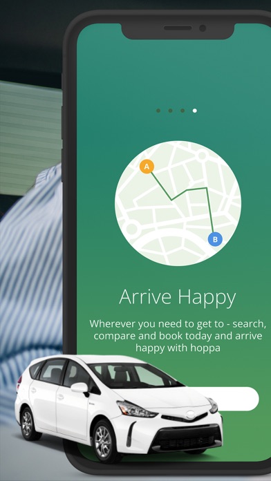 Book Taxi & Cab Rides | hoppa Screenshot