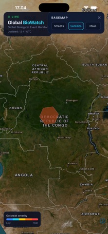 Global BioWatch screenshot 5