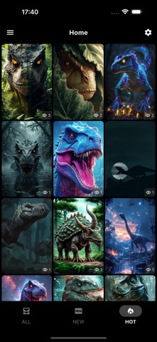 Jurassic Dinosaur Wallpaper HD screenshot