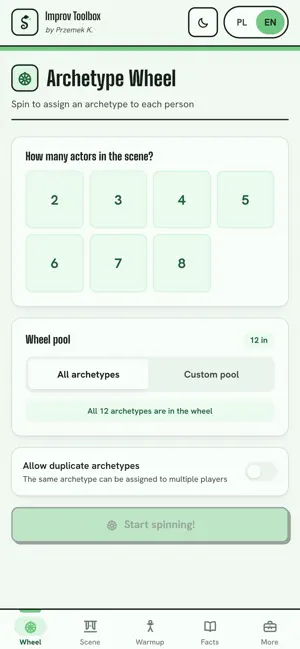 Improv toolbox screenshot 3