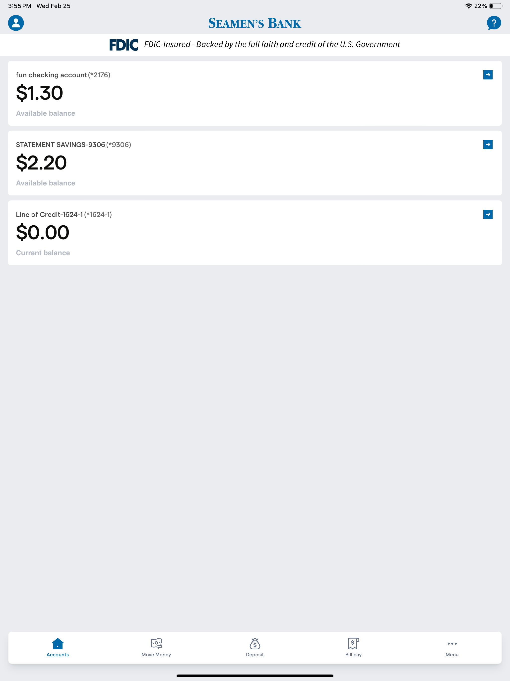 Seamen's Bank Mobile screenshot 7