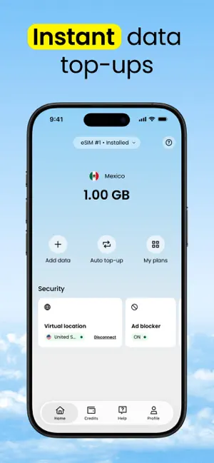 Saily eSIM: Travel & Data iPhone screenshot 4