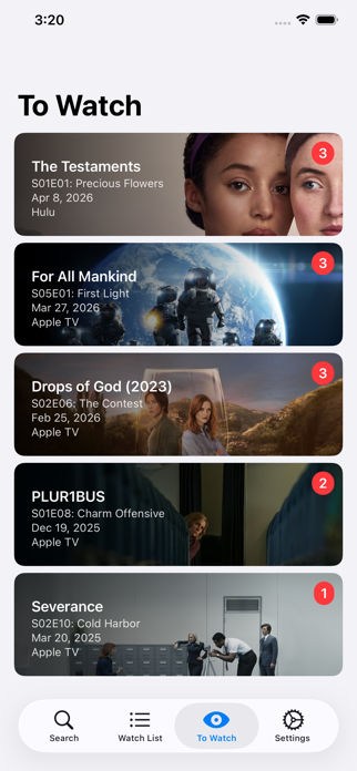 Easy TV Tracker Screenshot 2 of 3