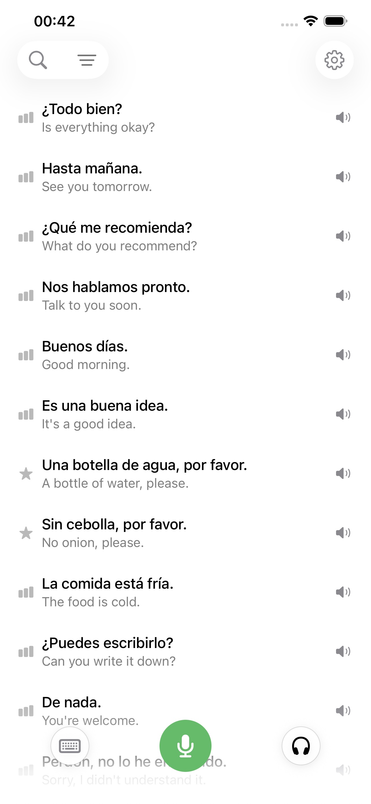 Screenshot 1 of PhraseEcho