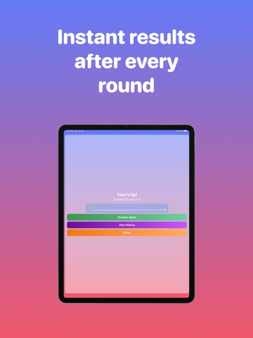 Math Dash Math Practice App iPad screenshot