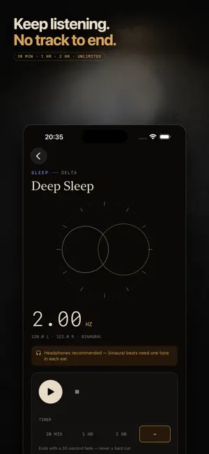 TrueWave: Binaural Beats screenshot 4