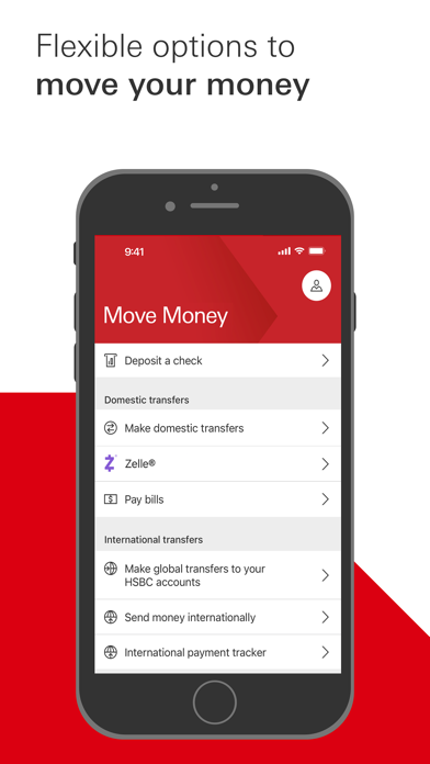 HSBC US iPhone screenshot 5 - Finance app