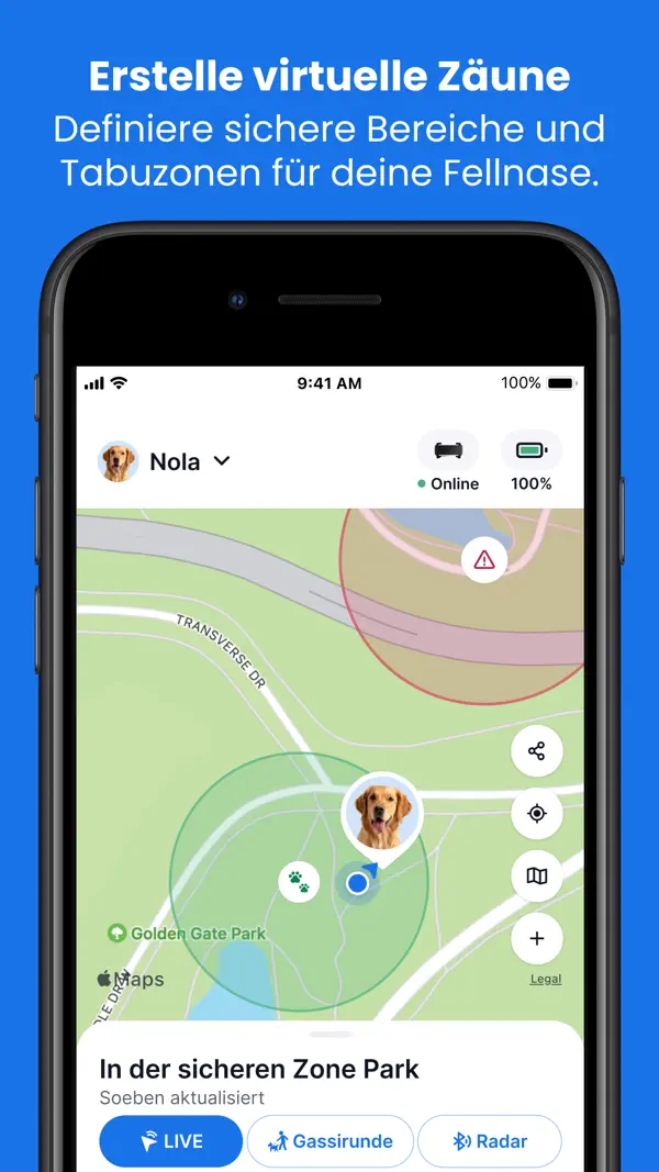 Tractive GPS - Hunde / Katzen Screenshot 2
