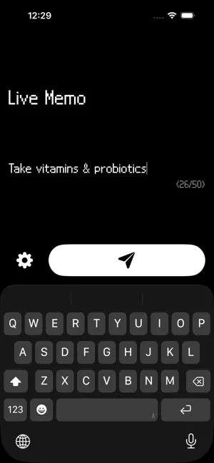 Live Memo screenshot 1
