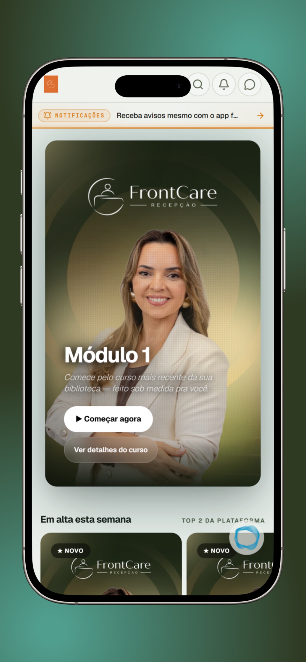 Screenshot 2 of FrontCare Recepção